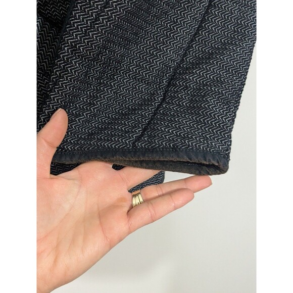 Nwot Free People Women's Black Dolman Quilted Knit Zip-Up Jacket Size Small - Picture 11 of 14